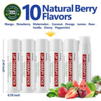 Dmsky Lip Therapy Lip Balm Stick, 10 Natural Berry Flavor Healing Hydrating - Image 2
