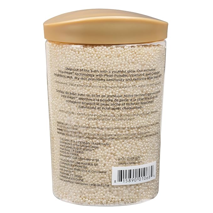 Calgon Ageless Bath Series Renewing Pearls, 16 oz. - Image 2