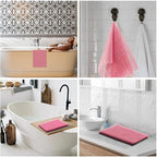 UJFQBH African Net Sponge African Net Long Net Bath Sponge Exfoliating Shower - Image 5