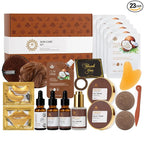 Coconut 23 Pcs Facial Skin Care Kit by RAROSAACCA