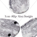 Koville Real Luxurious Marble Vanity Tray, Natural Stone Perfume Trays Jewelry - Image 3