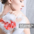 Star Brand Long Lasting Bath Sponge 6 Counts | 60g Heavy Bath Mesh Pouf - Image 6