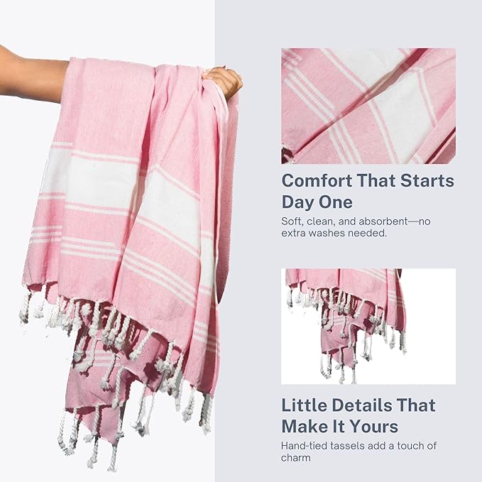 Cotton Turkish Beach Towel - Image 8