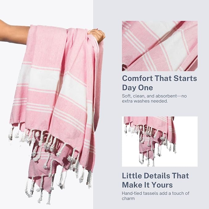 Cotton Turkish Beach Towel - Image 7