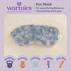 warmies Microwavable Eye Mask for Warmth & Comfort - Image 2