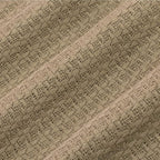 100% Fine Cotton Luxurious Basket Weave Blanket, Queen Size - Image 3