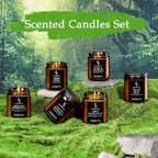 Scented Candles Set, Soy Wax Candles 6 Pack 42 Oz Aromatherapy Candles Gift Set - Image 4