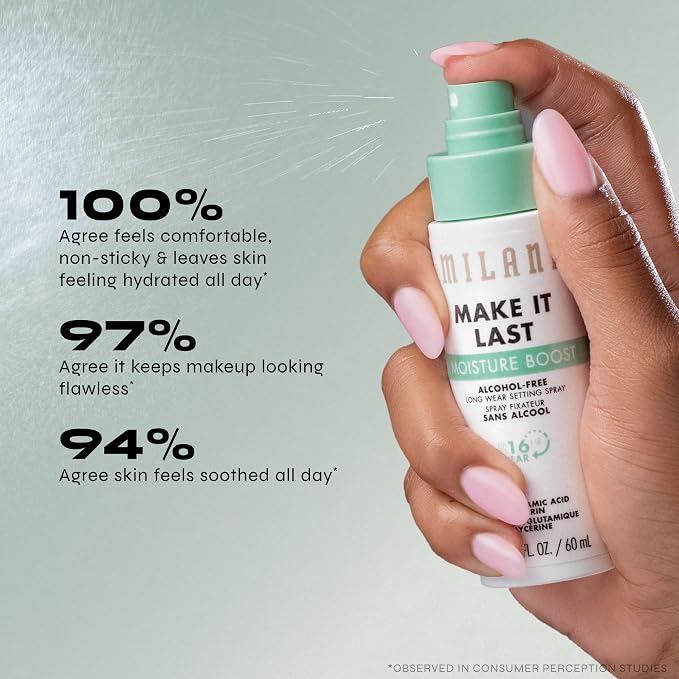 Milani Make It Last Moisture Boost Setting Spray - Image 3