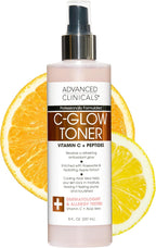 Advanced Clinicals Vitamin C Glow Facial Mist Toner by AdvancedClinicals