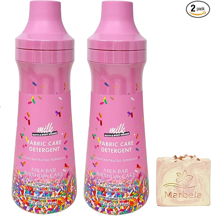 Bath & Body Works Milk Bar Birthday Cake Laundry Detergent 2-Pack by BathBodyWorks