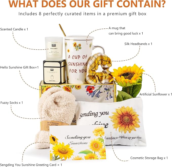 Birthday Gifts for Women, Self-Care Gift Box for Women - Image 2