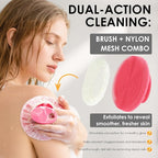 INNERNEED Food-Grade Soft Silicone Body Scrubber Shower Brush Handheld - Image 2