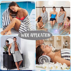 SmoothNovelty 16 Pack Microfiber Bath Towels Bulk 27'' x 60'' Oversized Size - Image 7