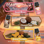 ARVIDSSON Hawaii Fragrance Oil Set, Summer Essential Oils - Image 3