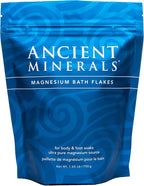 Ancient Minerals Magnesium Bath Flakes of Pure Genuine Zechstein Chloride by ANCIENTMINERALS