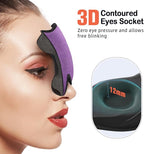 LitBear Sleep Mask for Side Sleeper Women Men, Eye Mask for Sleeping Light - Image 4