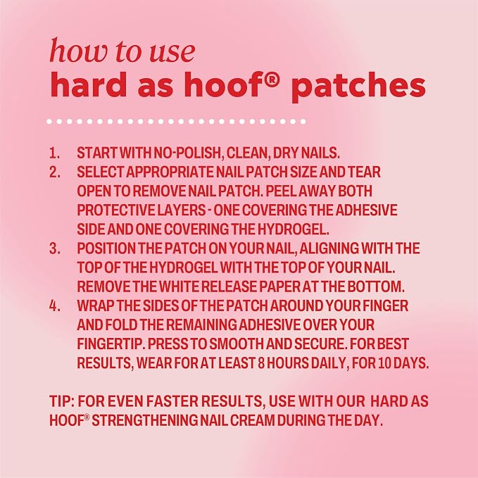 Onyx Professional Hard as Hoof Nail Repair Patches - Image 9