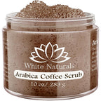 Arabica Coffee Scrub, Moisturizing Exfoliating Face, Body Foot, Natural by WhiteNaturals