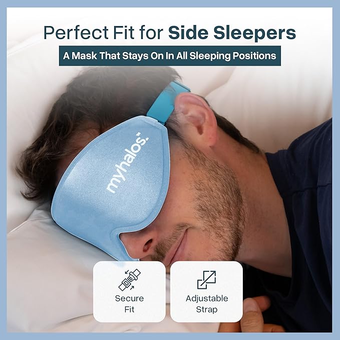 MyHalos® Sleep Mask – 3D Blackout Eye Mask - Image 6