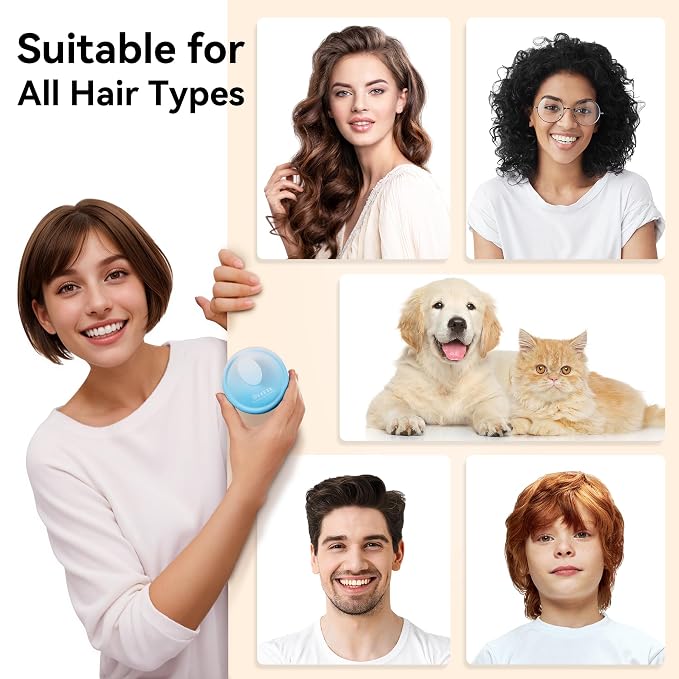 HEETA Scalp Massager Hair Growth, Soft Silicone Scalp Scrubber Shampoo Brush - Image 5
