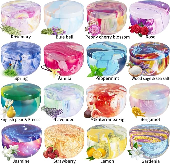 YOROXRG 16 Pack Scented Candles Gift Set - Image 2