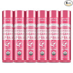 Dr. Bronner’s Organic Lip Balm Natural, Moisturizing, Petroleum-Free Lip Balm by DrBronners