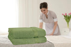 GLAMBURG 700 GSM Premium Cotton 2-Pack Oversized Extra Large Bath Sheet Set - Image 3