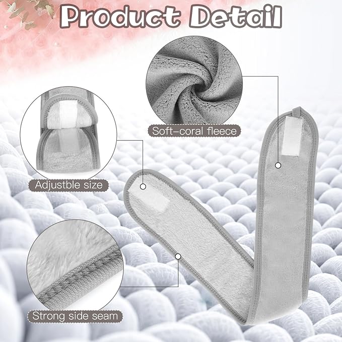 18PCS U-Shaped Microfiber Facial Towels - Image 3