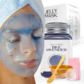 BRÜUN Jelly Mask Jar Blue Lavender Peel-Off Face Care Rubber Mask | 23 fl oz by BR%C3%9CUNBeauty