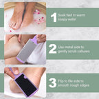 1pc Callus Remover Tool in Lilac - Image 4