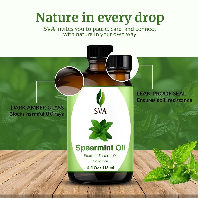 SVA Spearmint Essential Oil 4 Oz - Image 7