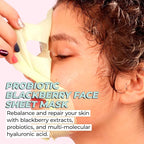 Vitamasques Probiotic Blackberry Face Sheet Mask 7 Pack - Image 2
