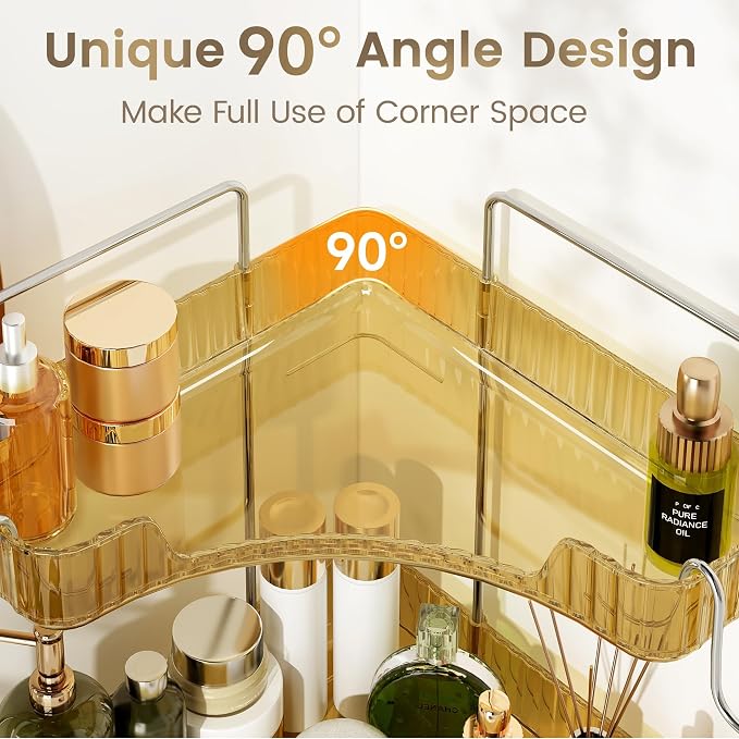 3 Tiers Bathroom Corner Organizer - Image 3