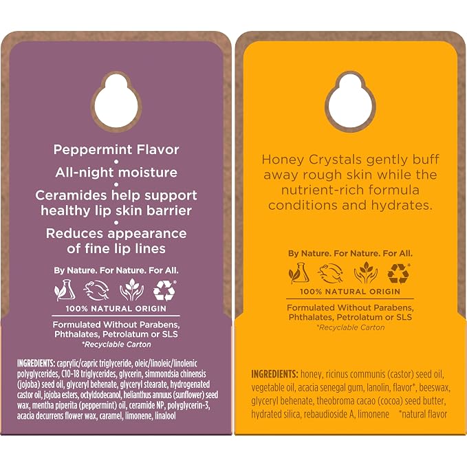 Burt’s Bees Conditioning Lip Scrub and Overnight Intensive Lip Treatment - Image 11