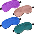 4 Pieces Kids Eye Mask for Sleeping Silk Sleep Mask Smooth Soft Eye Mask Eye by BBTO