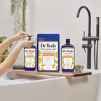 Dr Teal's Body Wash with Pure Epsom Salt, Glow & Radiance with Vitamin C & - Image 6