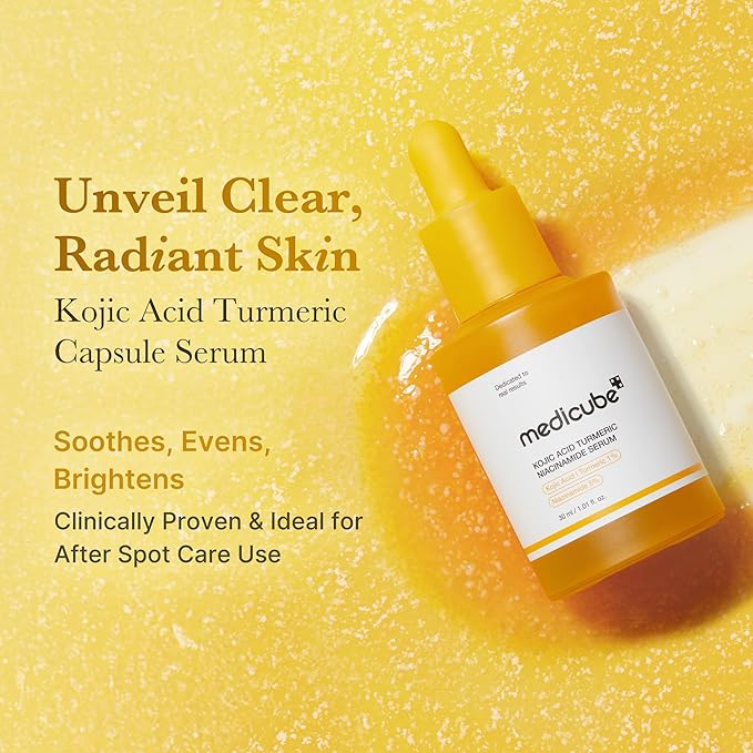 medicube Kojic Acid Turmeric Clarifying & Balancing Capsule Serum - Image 2