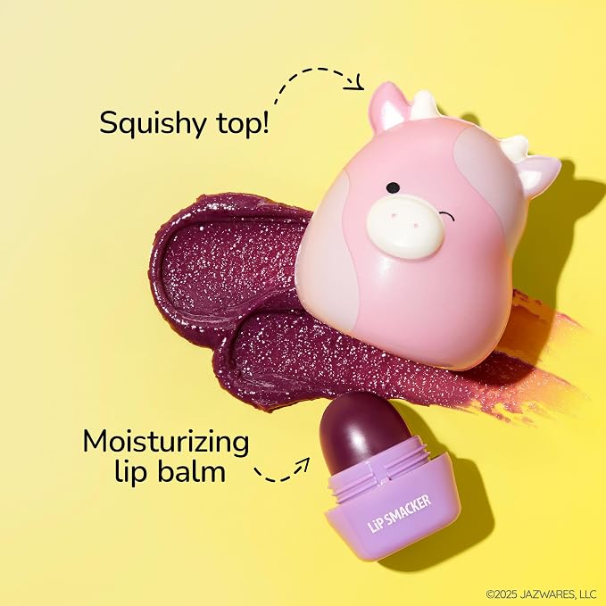 Lip Smacker Squishmallows Moisturizing Lip Balm, Fun Soft Squishy Collectible - Image 3