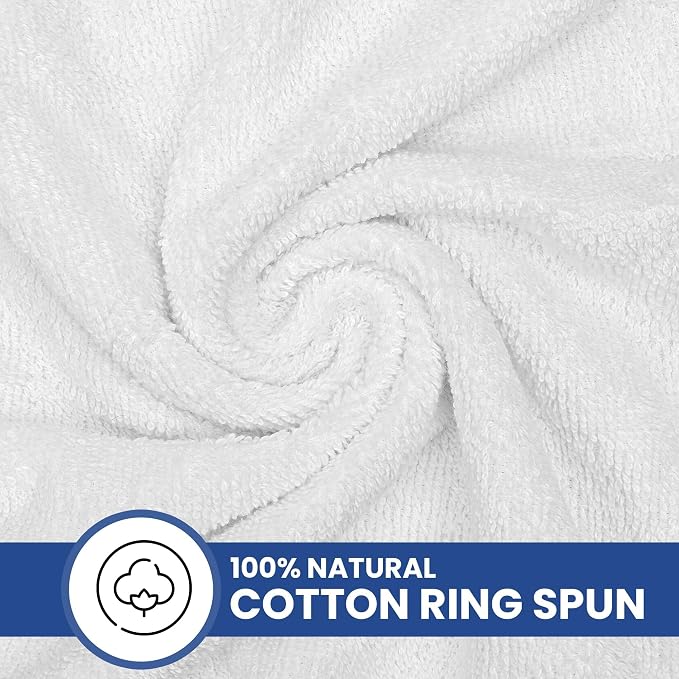 Linteum Textile Supply Luxury Bath Towels 100% Ring Spun Cotton Towel - Image 2