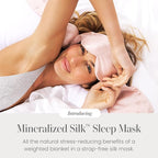 Nodpod Mineralized Silk Gentle Pressure Sleep Mask - Image 2