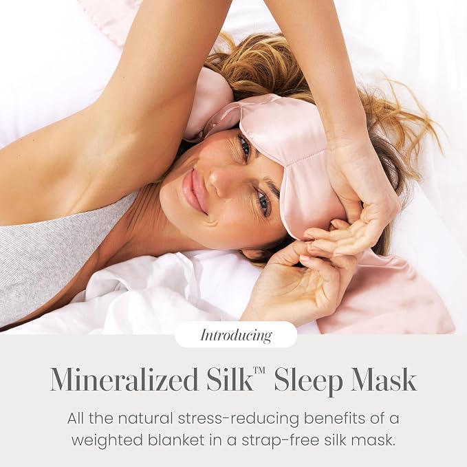 Nodpod Mineralized Silk Gentle Pressure Sleep Mask - Image 2