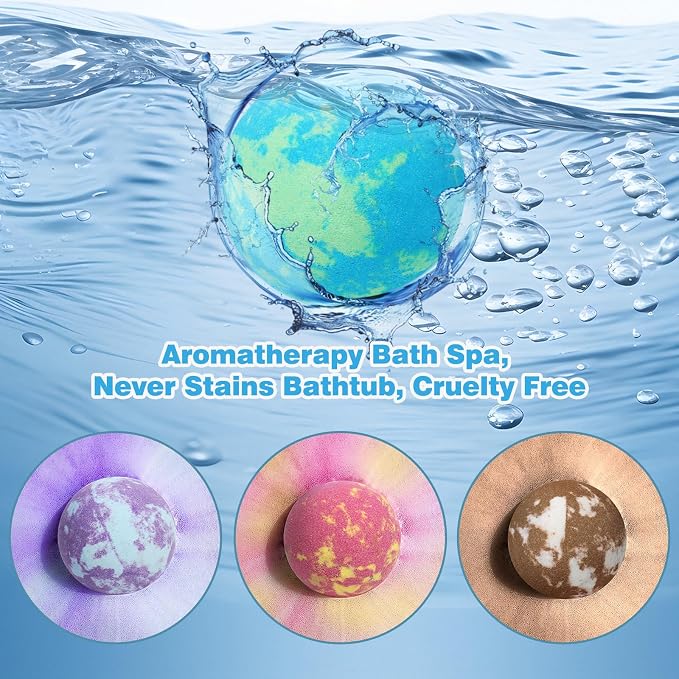Bath Bombs for Men and Women, Gifts Set for Women & Men - Image 5