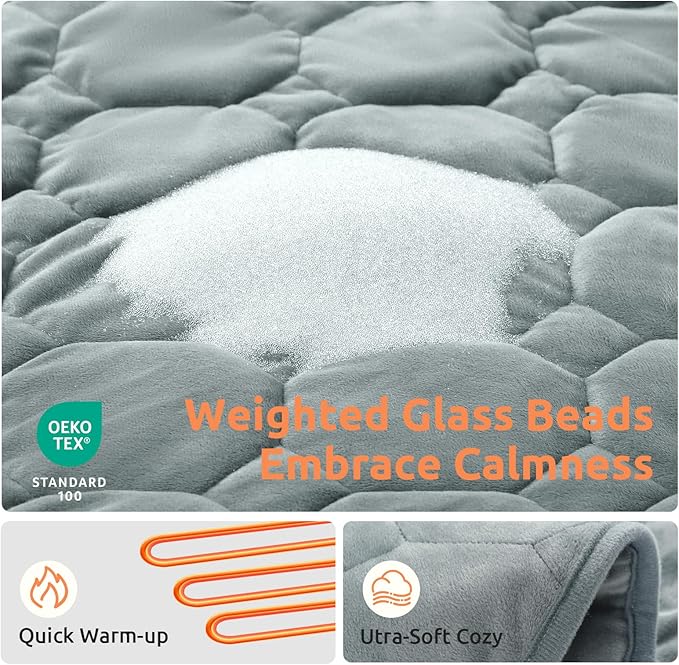 Drewin Weighted Heating Blanket 5lbs - Image 3