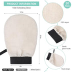 FoldTier 20 Pcs Exfoliating Glove Bulk Summer Exfoliator Mitt Body Scrubber - Image 2