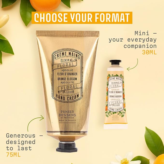 Panier des Sens – Orange Blossom Hand Cream – Moisturizing Hand Lotion - Image 6