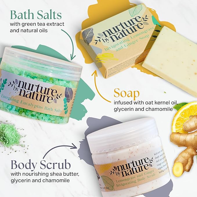 Nurture by Nature RELAX & UPLIFT Spa Kit - Image 5