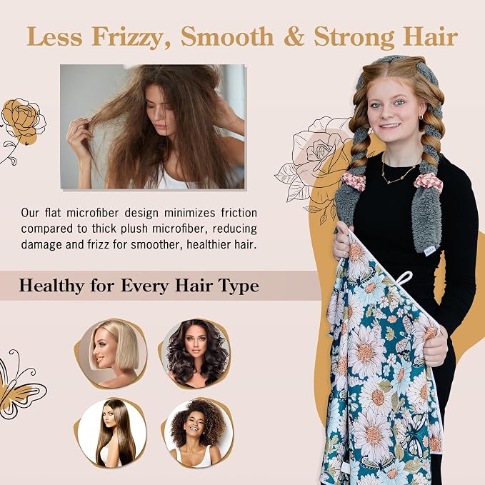 Microfiber Hair Towel Wrap for Women - Image 9