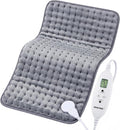 Electric Heating Pad, 2025 Upgraded Dual Mode Controller, Comfortable Soft by QALTGC