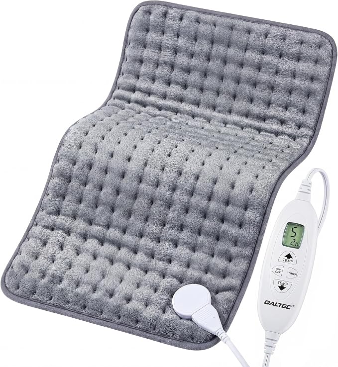 Electric Heating Pad, 2025 Upgraded Dual Mode Controller, Comfortable Soft by QALTGC