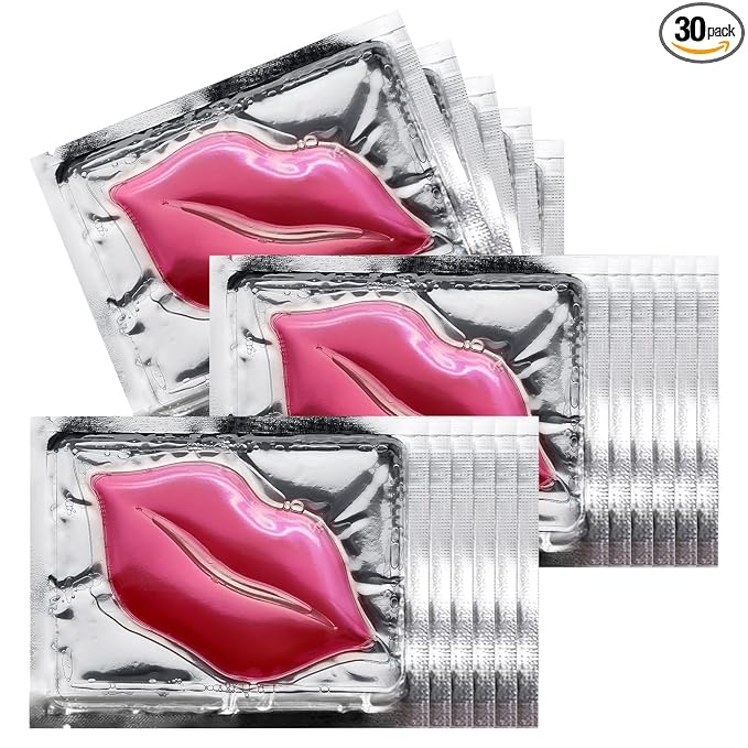 30 pieces of Moisturizing Collagen Crystal Lip Mask by NIYET